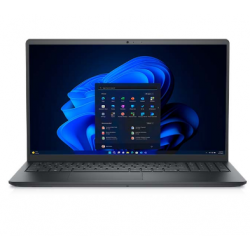 لاب توب ديل Vostro 3510 المعالج انتل كور آي 3-1115G4، الرامات 4 جيجابايت، سعة التخزين 256 جيجا بايت SSD ، كرت الشاشة انتل UHD، الشاشة 15.6 بوصه اتش دي 1366X768 نظام التشغيل ويندوز 11 هوم - اسود